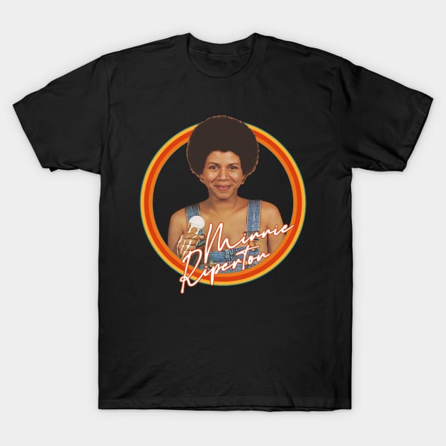 Minnie Riperton / Retro Style Fan Art Design T-Shirt by DankFutura